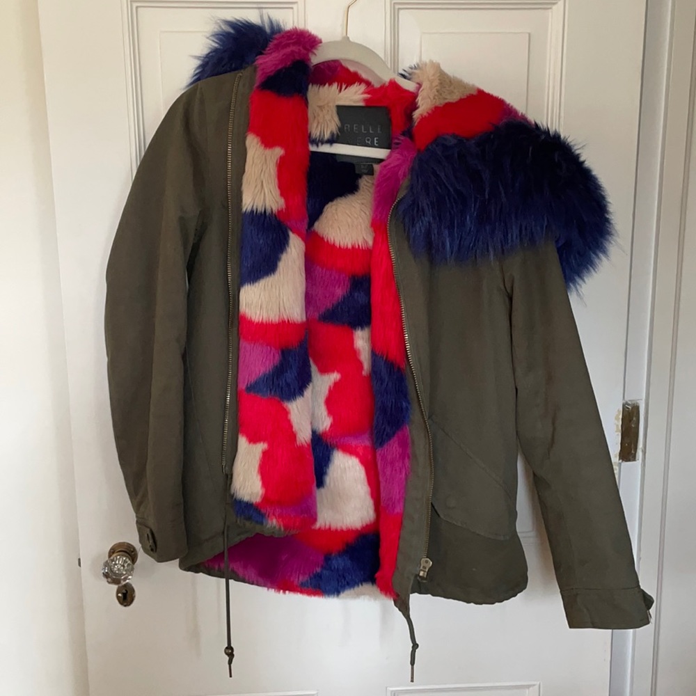 Belle Vere fur jacket (M)